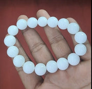 BIG WHITE HAKIK BRACELET (BIG BEADS)-1500
